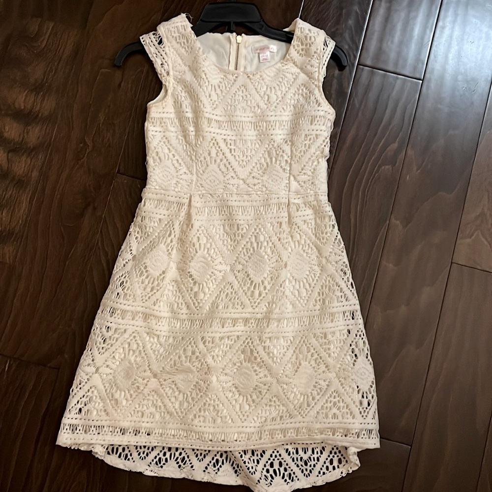 Xhilaration kids white lace dress